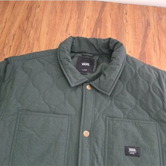 Vans Knox MTE 1 Jacket Mens Small Green New With Tags All Weather Quilted 042025 - Picture 3 of 7